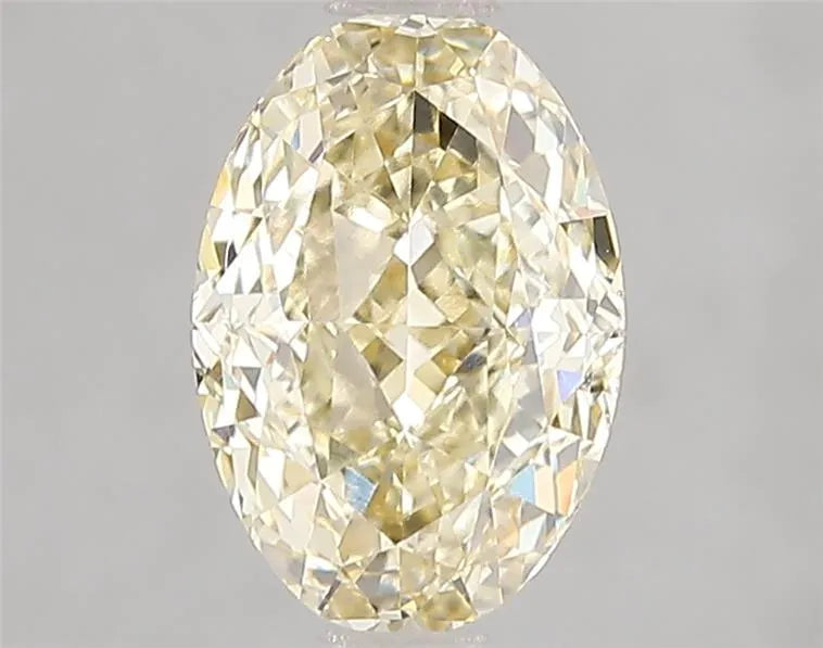 2.11ct Oval Lab Grown Diamond (Colour Fancy Yellow, Clarity VVS2, IGI Certified)