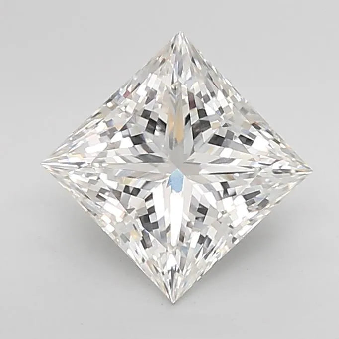 3.02ct Princess Lab Grown Diamond (Colour G, Clarity VVS2, IGI Certified)
