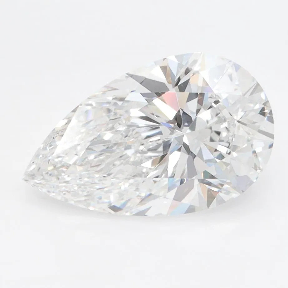 2.07ct Pear Lab Grown Diamond (Colour D, Clarity VVS1, IGI Certified)