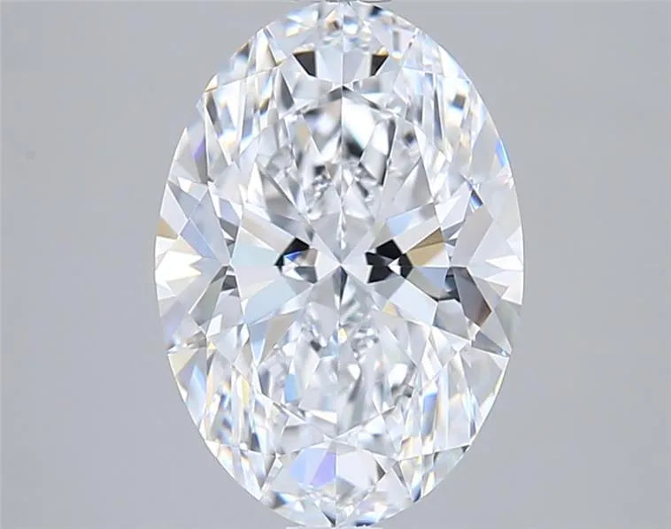2.00ct Oval Lab Grown Diamond (Colour D, Clarity VVS1, IGI Certified)