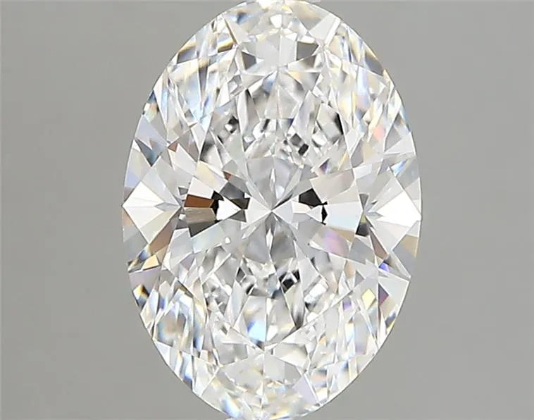2.00ct Oval Lab Grown Diamond (Colour D, Clarity VVS1, IGI Certified)