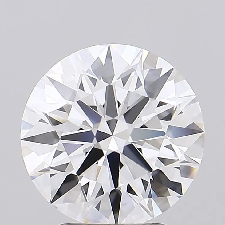 3.21ct Round Lab Grown Diamond (Colour D, Clarity IF, Cut ID, IGI Certified)