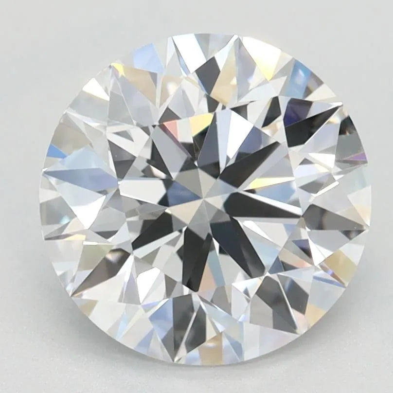 2.05ct Round Lab Grown Diamond (Colour D, Clarity VVS1, Cut ID, IGI Certified)