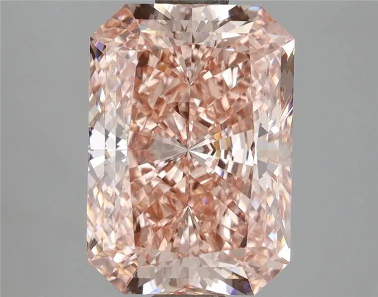 3.08ct Radiant Lab Grown Diamond (Colour Fancy Vivid Pink, Clarity VS1, IGI Certified)
