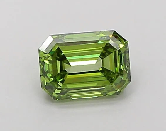 1.00ct Emerald Lab Grown Diamond (Colour Fancy Vivid Green, Clarity VVS1, IGI Certified)