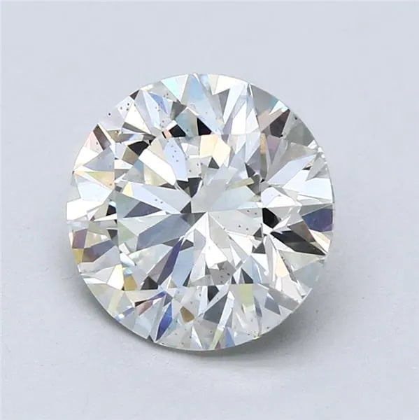 4.00ct Round Lab Grown Diamond (Colour F, Clarity SI2, Cut ID, IGI Certified)