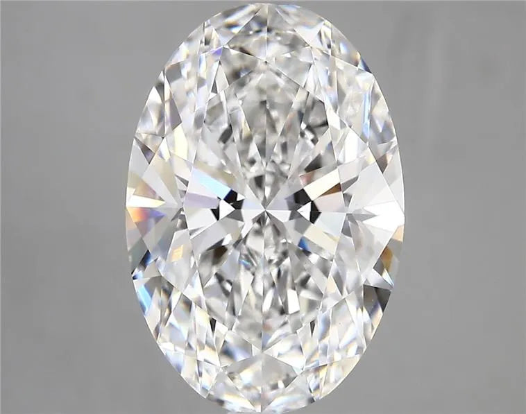 5.50ct Oval Lab Grown Diamond (Colour D, Clarity VVS2, IGI Certified)