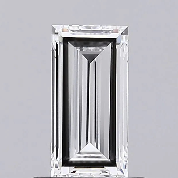 0.71ct Baguette Lab Grown Diamond (Colour D, Clarity IF, Cut EX, IGI Certified)