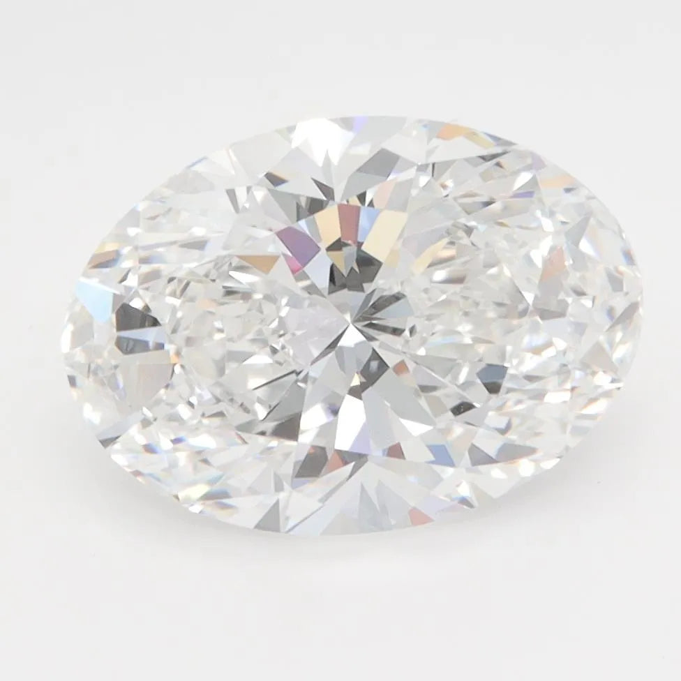 3.04ct Oval Lab Grown Diamond (Colour E, Clarity VVS2, GIA Certified)
