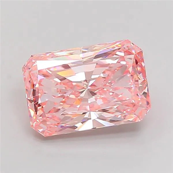 5.00ct Radiant Lab Grown Diamond (Colour Fancy Intense Pink, Clarity VVS2, IGI Certified)