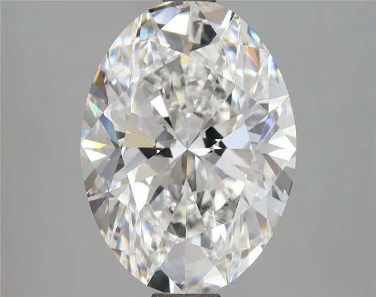 3.50ct Oval Lab Grown Diamond (Colour F, Clarity VS1, IGI Certified)