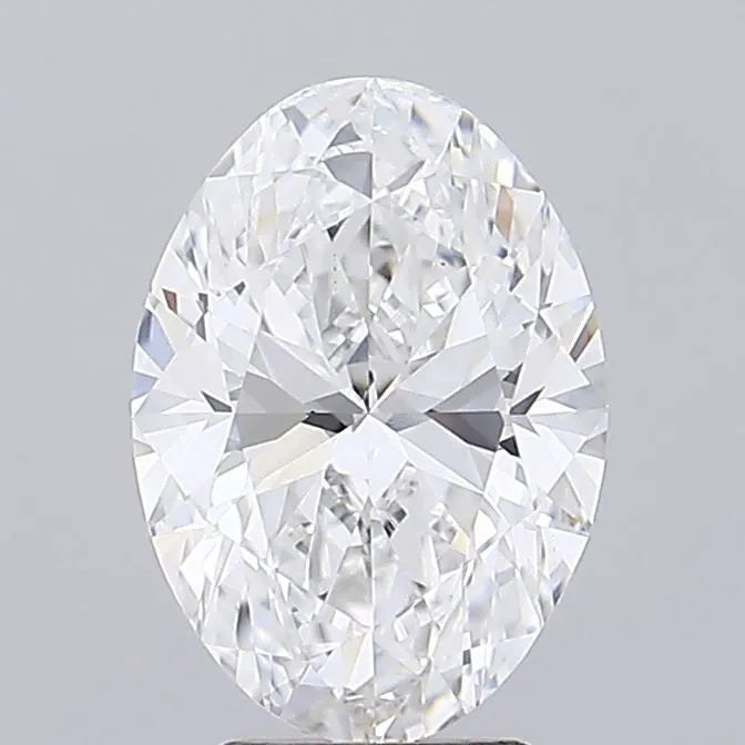 3.23ct Oval Lab Grown Diamond (Colour E, Clarity VVS1, IGI Certified)