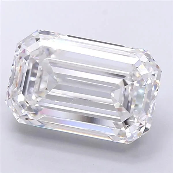 7.00ct Emerald Lab Grown Diamond (Colour E, Clarity VVS2, IGI Certified)