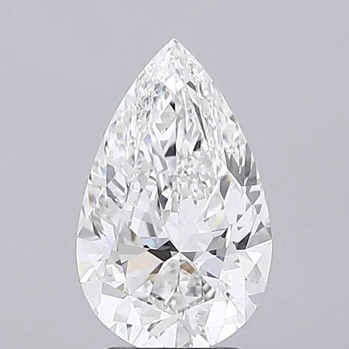 3.00ct Pear Lab Grown Diamond (Colour F, Clarity VVS2, IGI Certified)