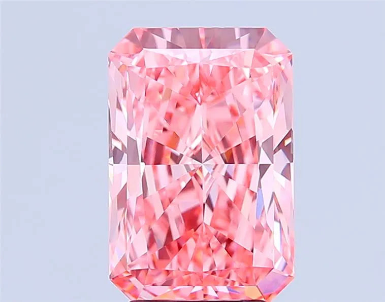 4.04ct Radiant Lab Grown Diamond (Colour Fancy Vivid Pink, Clarity VVS1, IGI Certified)