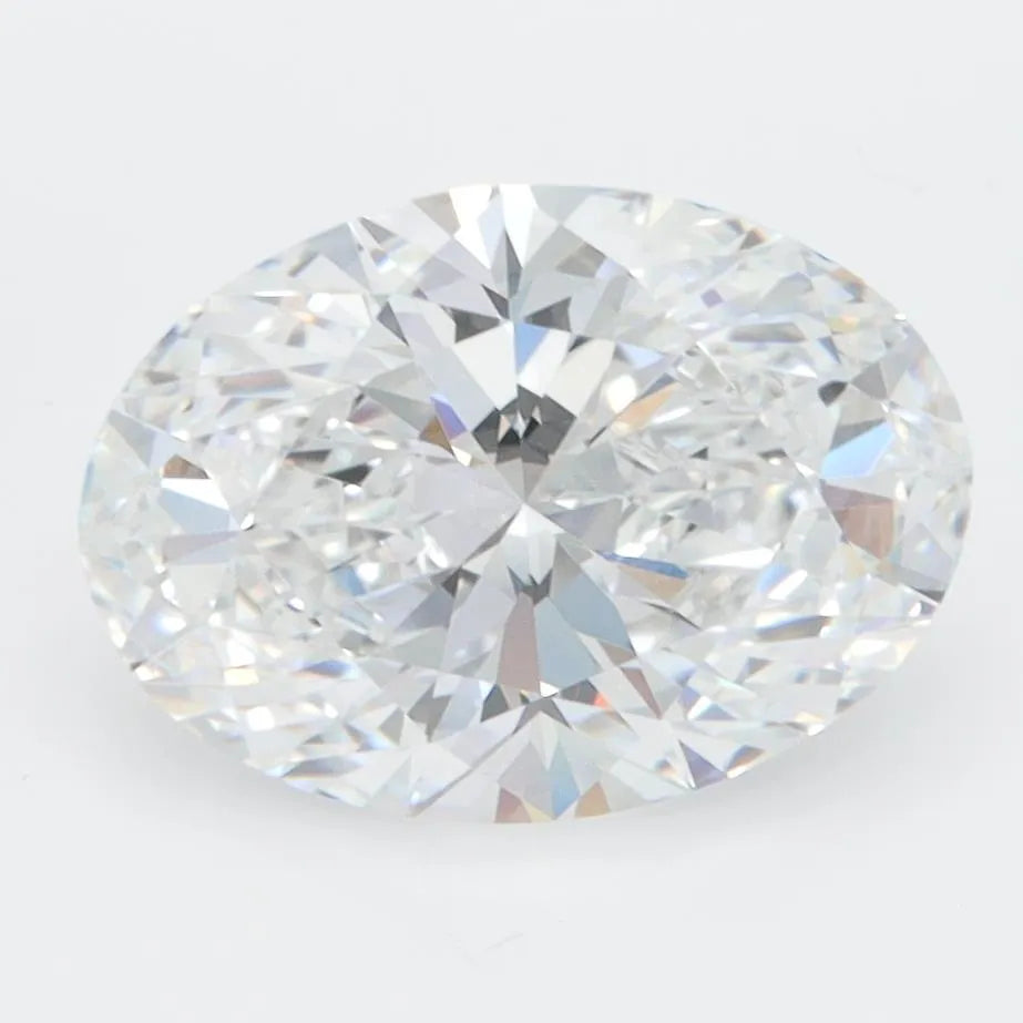 2.72ct Oval Lab Grown Diamond (Colour D, Clarity VVS1, GIA Certified)