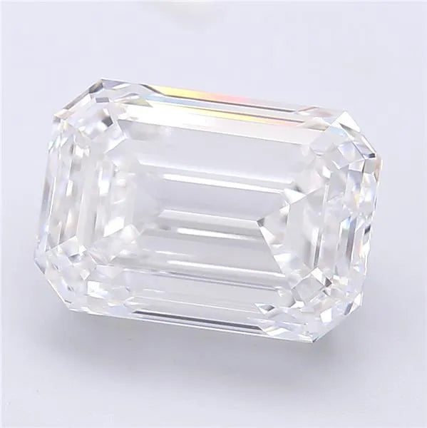 7.01ct Emerald Lab Grown Diamond (Colour D, Clarity VVS2, IGI Certified)