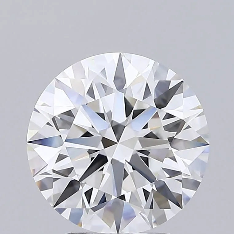3.58ct Round Lab Grown Diamond (Colour E, Clarity VVS2, Cut ID, IGI Certified)