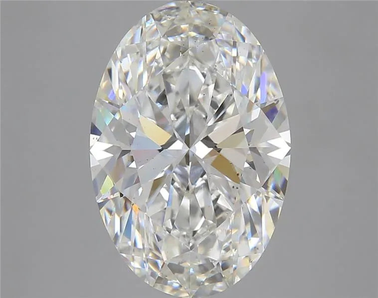 6.62ct Oval Lab Grown Diamond (Colour G, Clarity VS2, IGI Certified)