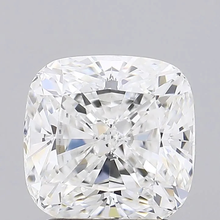 2.03ct Cushion modified Lab Grown Diamond (Colour E, Clarity IF, IGI Certified)