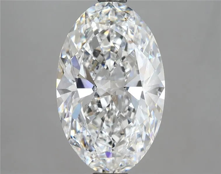 3.51ct Oval Lab Grown Diamond (Colour D, Clarity VVS2, IGI Certified)