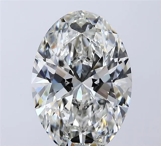 3.08ct Oval Lab Grown Diamond (Colour G, Clarity VVS2, IGI Certified)