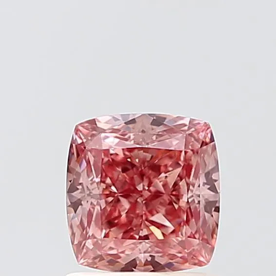 1.03ct Cushion modified Lab Grown Diamond (Colour Fancy Vivid Pink, Clarity VS2, IGI Certified)