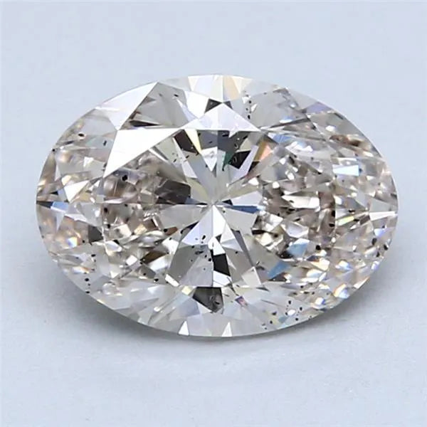 2.01ct Oval Natural Diamond (Colour H, Clarity VS2, EGL Certified)