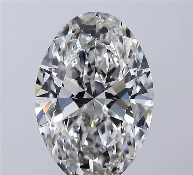 3.00ct Oval Lab Grown Diamond (Colour F, Clarity VS1, IGI Certified)
