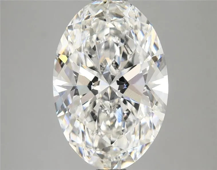 3.42ct Oval Lab Grown Diamond (Colour E, Clarity VVS2, IGI Certified)