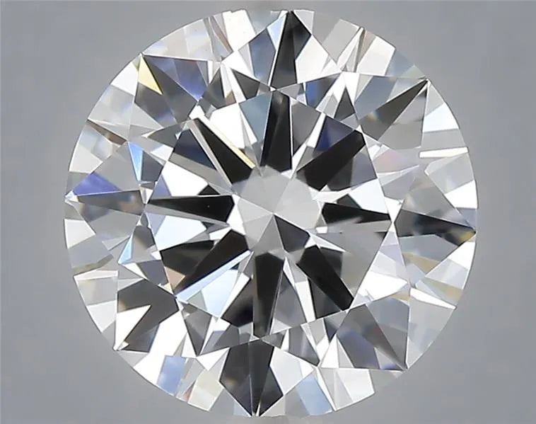 3.70ct Round Lab Grown Diamond (Colour E, Clarity VVS2, Cut EX, IGI Certified)