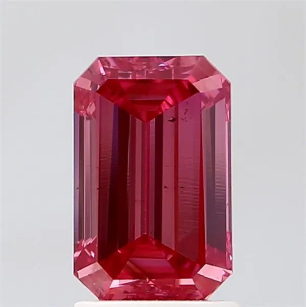 2.01ct Emerald Lab Grown Diamond (Colour Fancy Vivid Pink, Clarity VS2, IGI Certified)