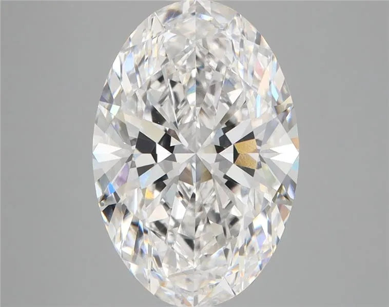 4.07ct Oval Lab Grown Diamond (Colour D, Clarity VVS2, IGI Certified)
