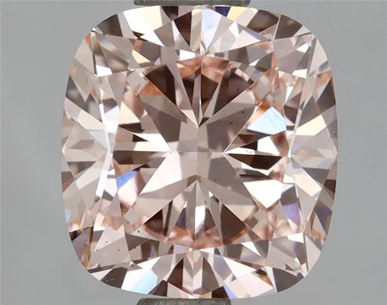 2.04ct Cushion brilliant Lab Grown Diamond (Colour Fancy Intense Pink, Clarity VS2, IGI Certified)