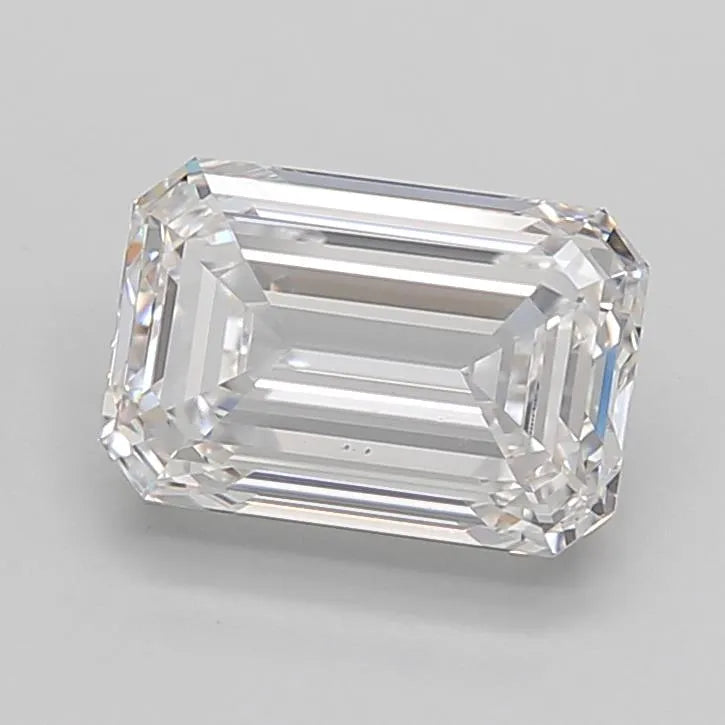 3.75ct Emerald Lab Grown Diamond (Colour D, Clarity VVS2, IGI Certified)