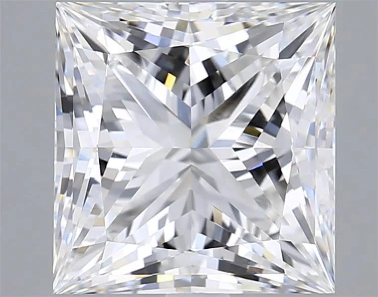 5.56ct Princess Lab Grown Diamond (Colour E, Clarity VVS2, IGI Certified)