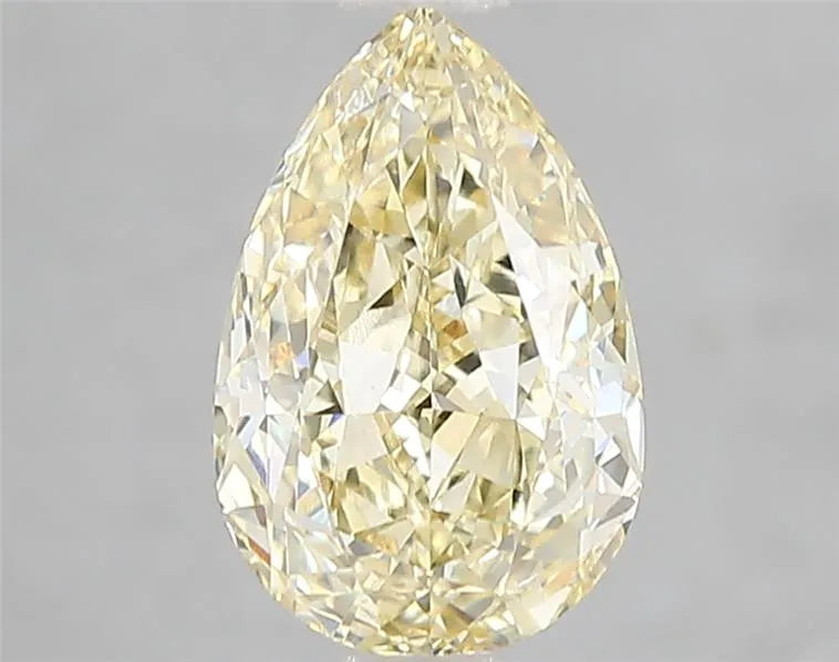 2.02ct Pear Lab Grown Diamond (Colour Fancy Yellow, Clarity VVS2, IGI Certified)