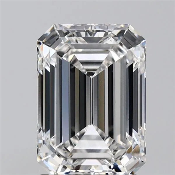 2.19ct Emerald Lab Grown Diamond (Colour F, Clarity VVS2, IGI Certified)