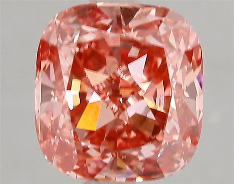 3.01ct Cushion modified Lab Grown Diamond (Colour Fancy Vivid Pink, Clarity VS2, IGI Certified)