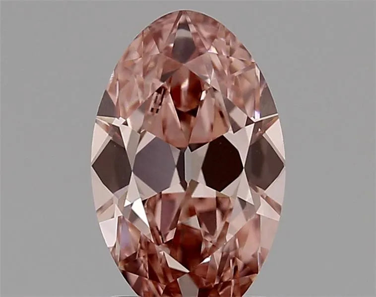 1.50ct Oval Lab Grown Diamond (Colour Fancy Vivid Pink, Clarity VS1, IGI Certified)