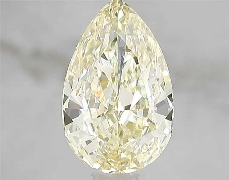 1.60ct Pear Lab Grown Diamond (Colour Fancy Yellow, Clarity VVS2, IGI Certified)