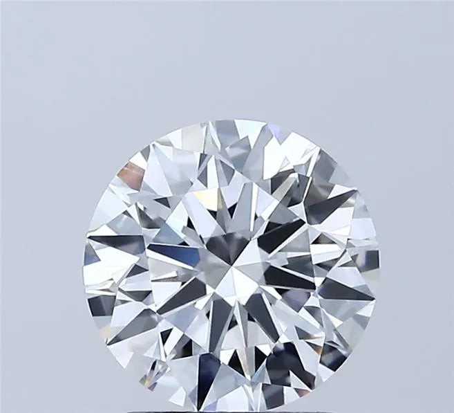 2.06ct Round Lab Grown Diamond (Colour E, Clarity VVS2, Cut ID, IGI Certified)