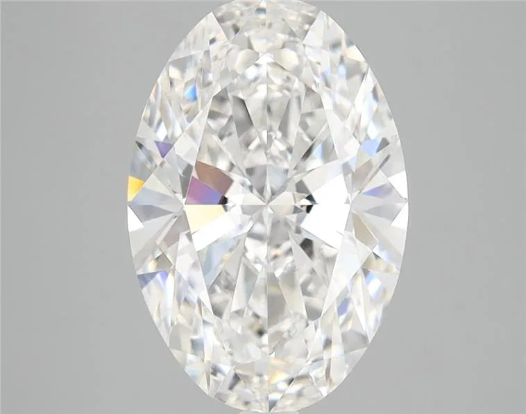 3.08ct Oval Lab Grown Diamond (Colour E, Clarity VS1, GIA Certified)
