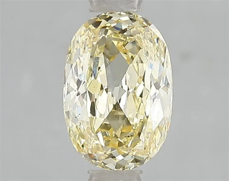 3.02ct Oval Lab Grown Diamond (Colour Fancy Intense Yellow, Clarity VVS2, IGI Certified)