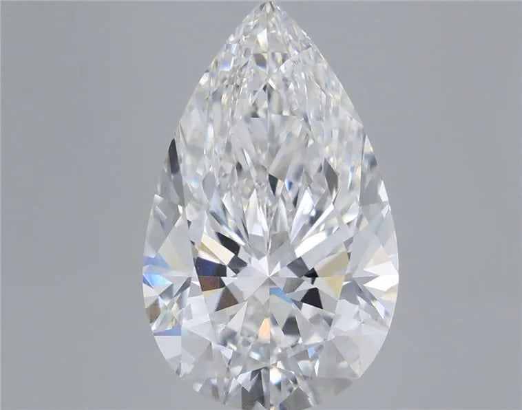 5.91ct Pear Lab Grown Diamond (Colour E, Clarity VVS2, IGI Certified)