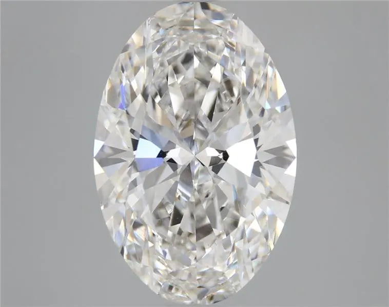 5.05ct Oval Lab Grown Diamond (Colour E, Clarity VVS2, IGI Certified)