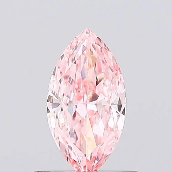 0.52ct Marquise Lab Grown Diamond (Colour Fancy Intense Pink, Clarity VVS1, IGI Certified)