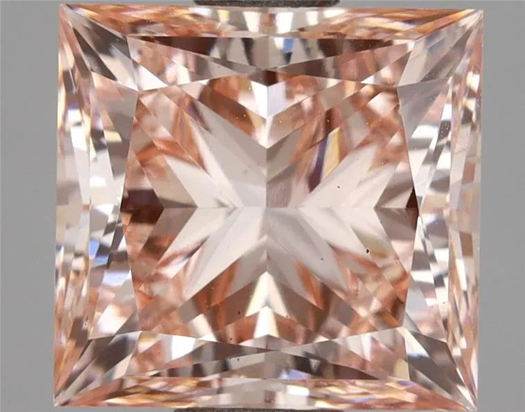 2.60ct Princess Lab Grown Diamond (Colour Fancy Intense Pink, Clarity VS2, IGI Certified)