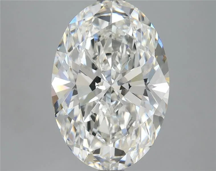 4.38ct Oval Lab Grown Diamond (Colour F, Clarity VS1, IGI Certified)
