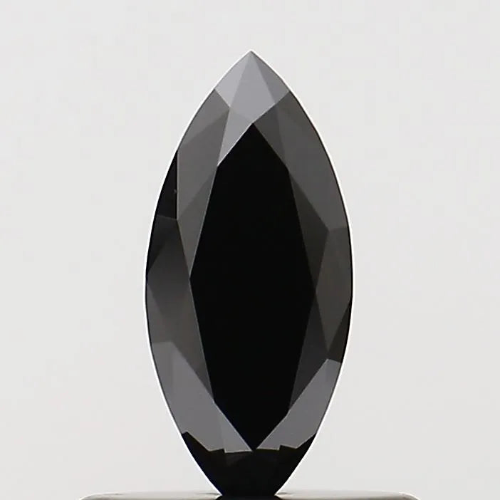0.37ct Marquise Lab Grown Diamond (Colour Fancy Vivid Black, Clarity VVS1, Cut EX, Uncertified)